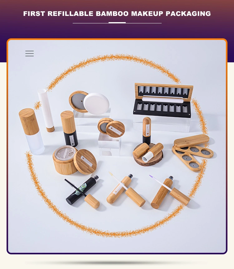 15g Bottom Fill Round Empty Sample Makeup Cream Liquid Powder Foundation Sticker Container