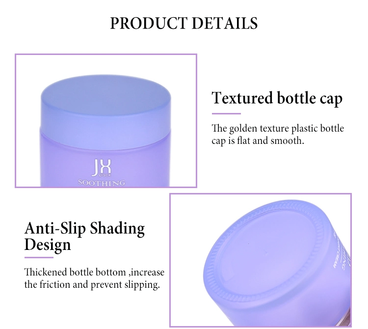 Custom Skincare Body Face Cream Lotion Packaging Container 10g 20g 30g 50g Luxury Frosted Empty Glass Cosmetic Cream Jar