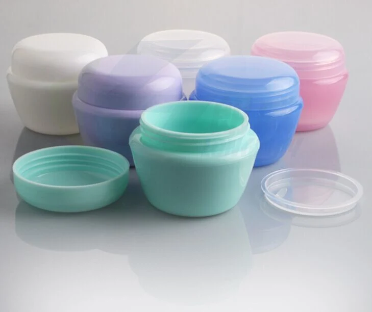 PP Plastic Face Cream Container for Cosmetic Packaging (PPC-PCJ-012)