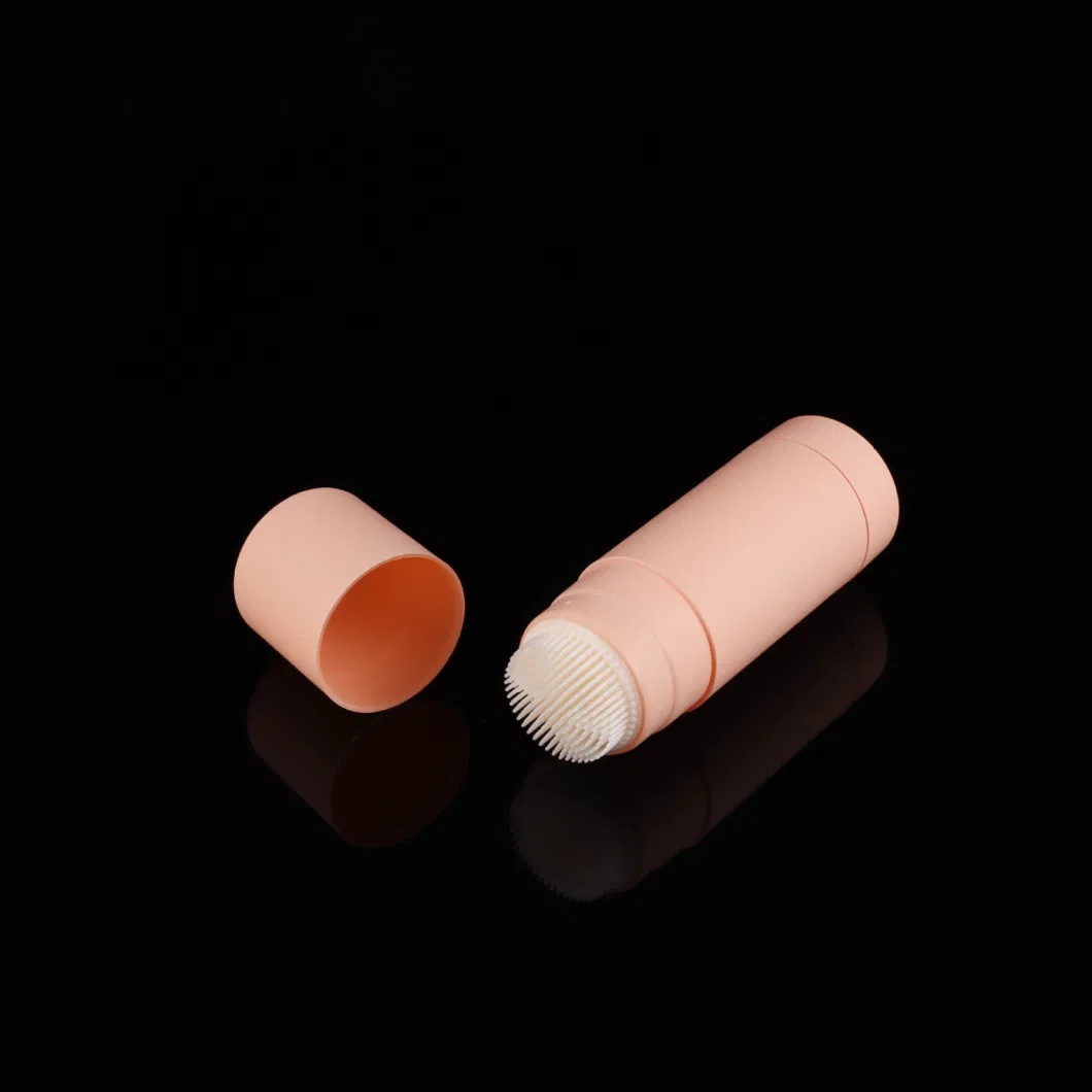 High Quality Cosmetic Packaging Roll on 20g Bottom Filled Deodorant Bottle Stick Twist up Empty Perfume Bottle Round Stick with Brush
