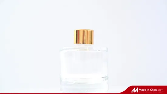 Stock Now 50ml Clear Round Recyclable Luxury Fragrance Empty Perfume Bottle Spray Glass Bottle with Pump