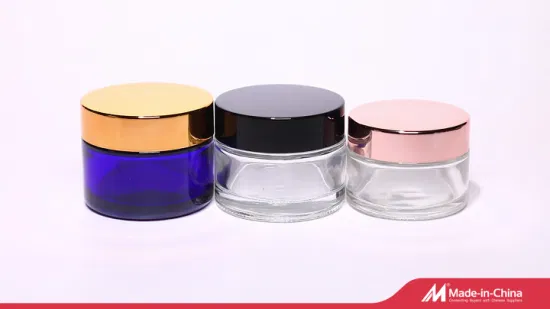 20% off Wholesale Packaging Clear Cosmetic Glass Jar 20g 30g 50g 100g for Cream or Perfume